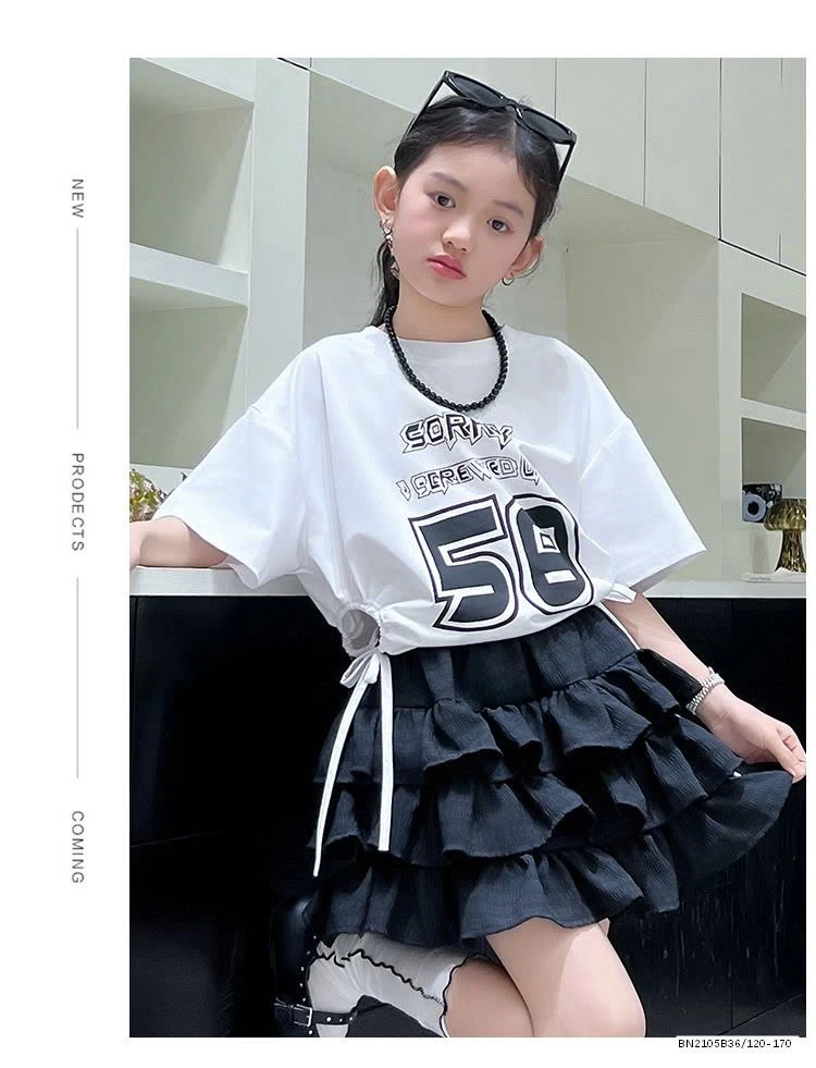 ÁO THUN SỐ 58 MIX CV TẦNG BÈO