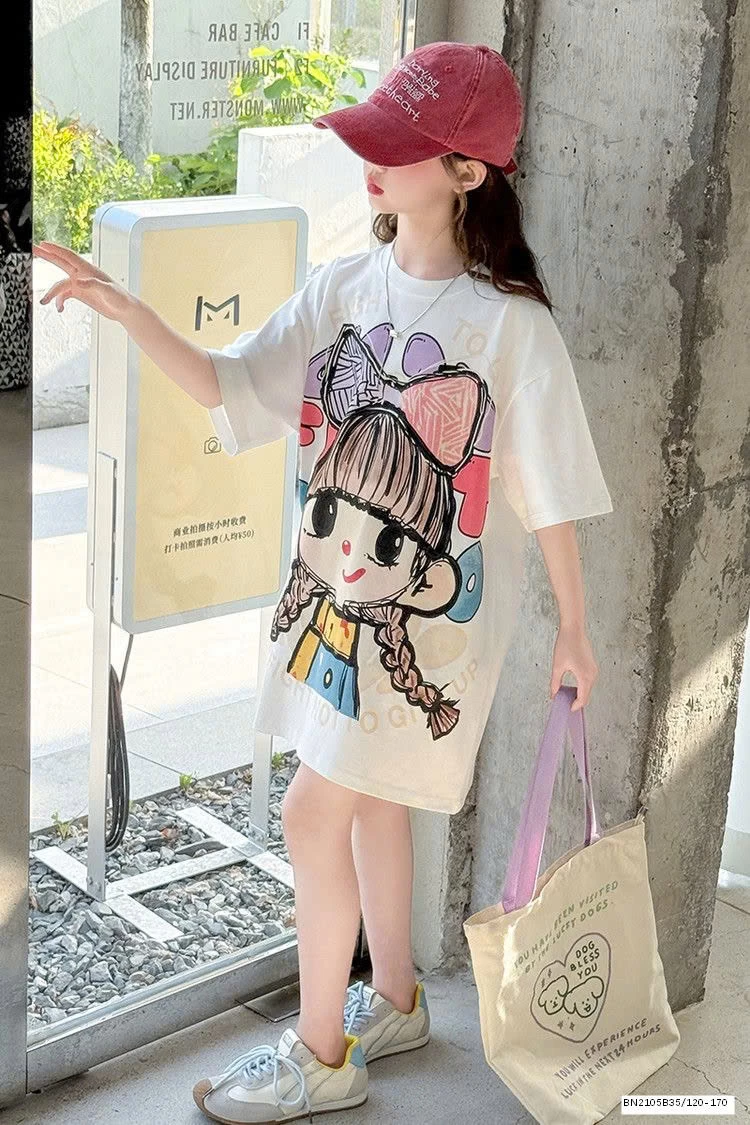 ÁO THUN CÔ GÁI DÁNG DÀI