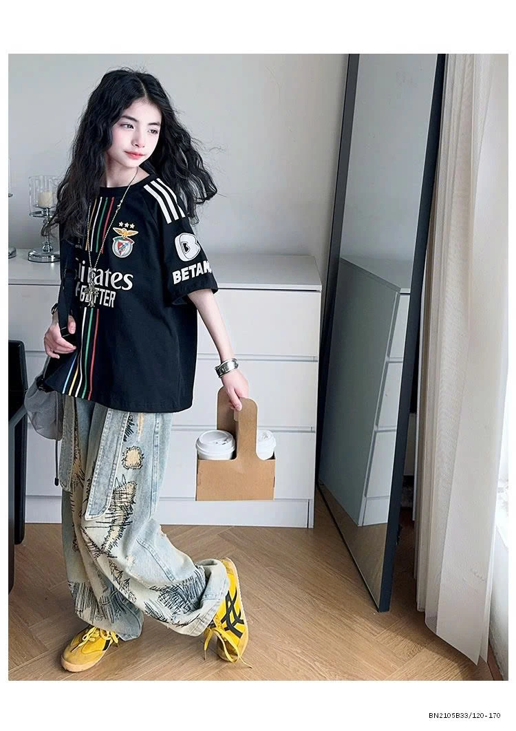 ÁO THUN THẾ THAO MIX JEAN CÁ TÍNH