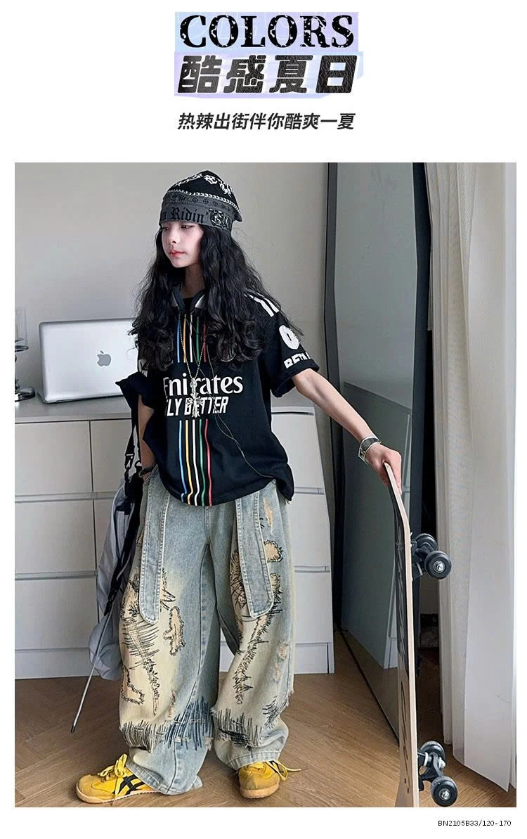 ÁO THUN THẾ THAO MIX JEAN CÁ TÍNH