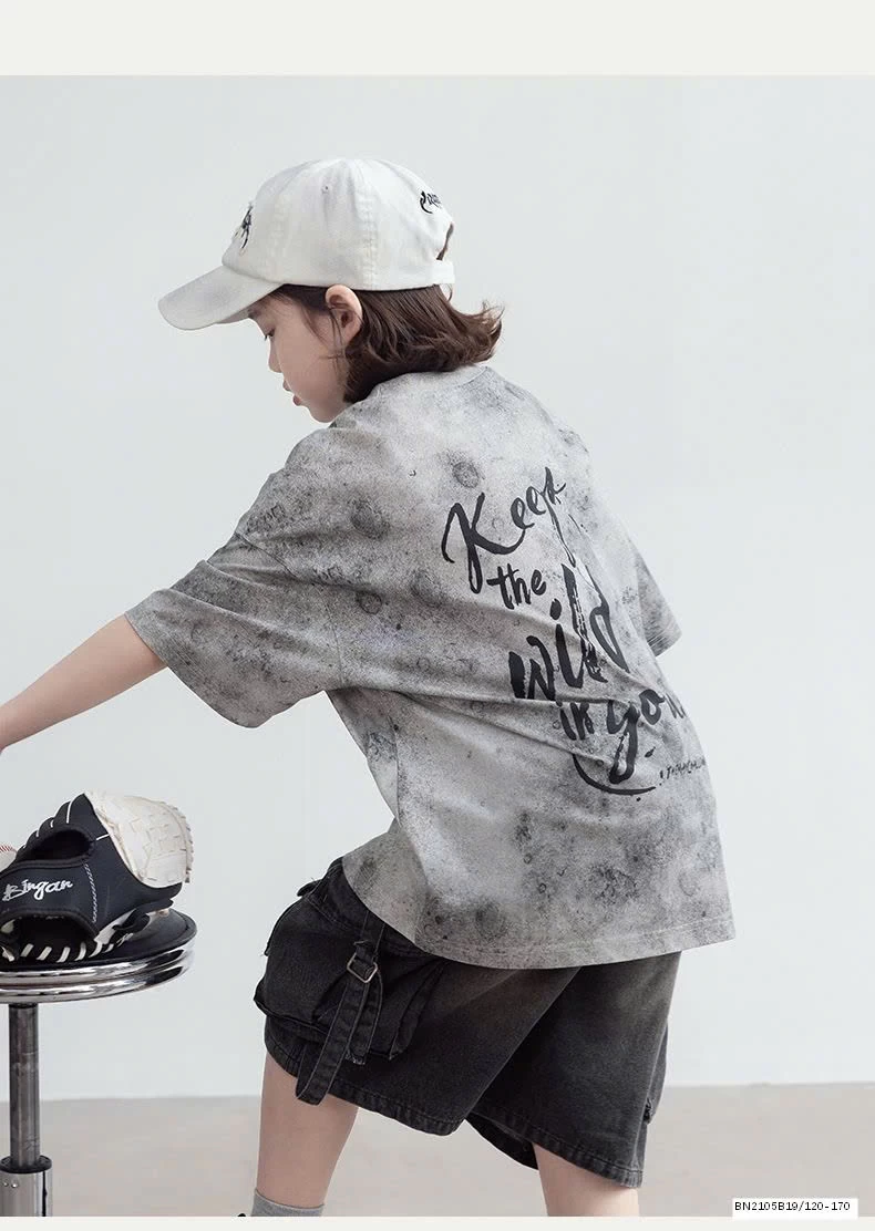 ÁO THUN XÁM LOANG MÀU SZ ĐẠI