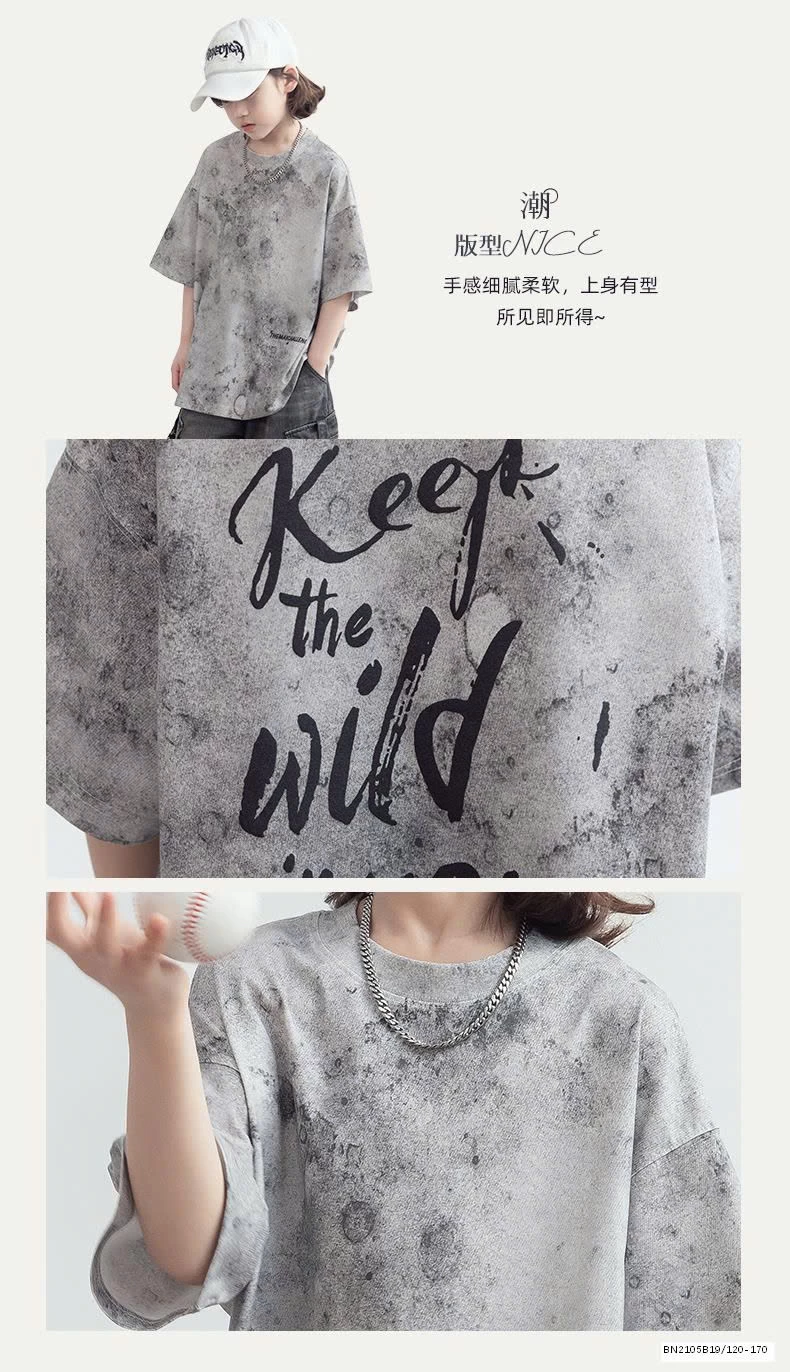 ÁO THUN XÁM LOANG MÀU SZ ĐẠI