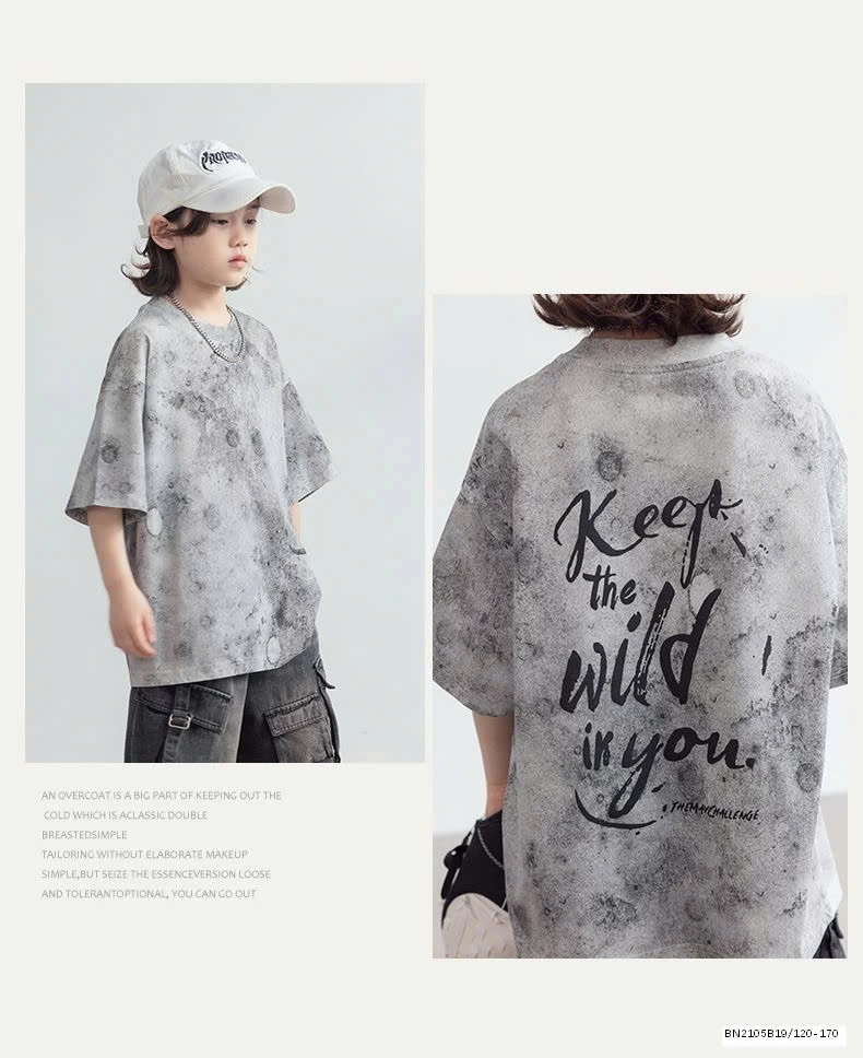 ÁO THUN XÁM LOANG MÀU SZ ĐẠI