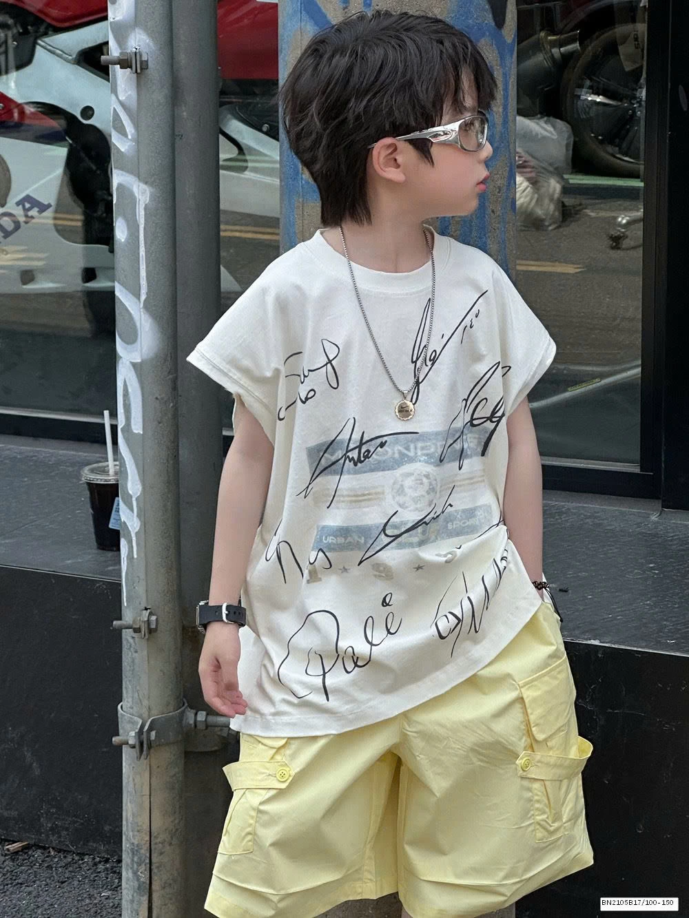 ÁO SÁT NÁCH CHỮ KÝ BÉ TRAI