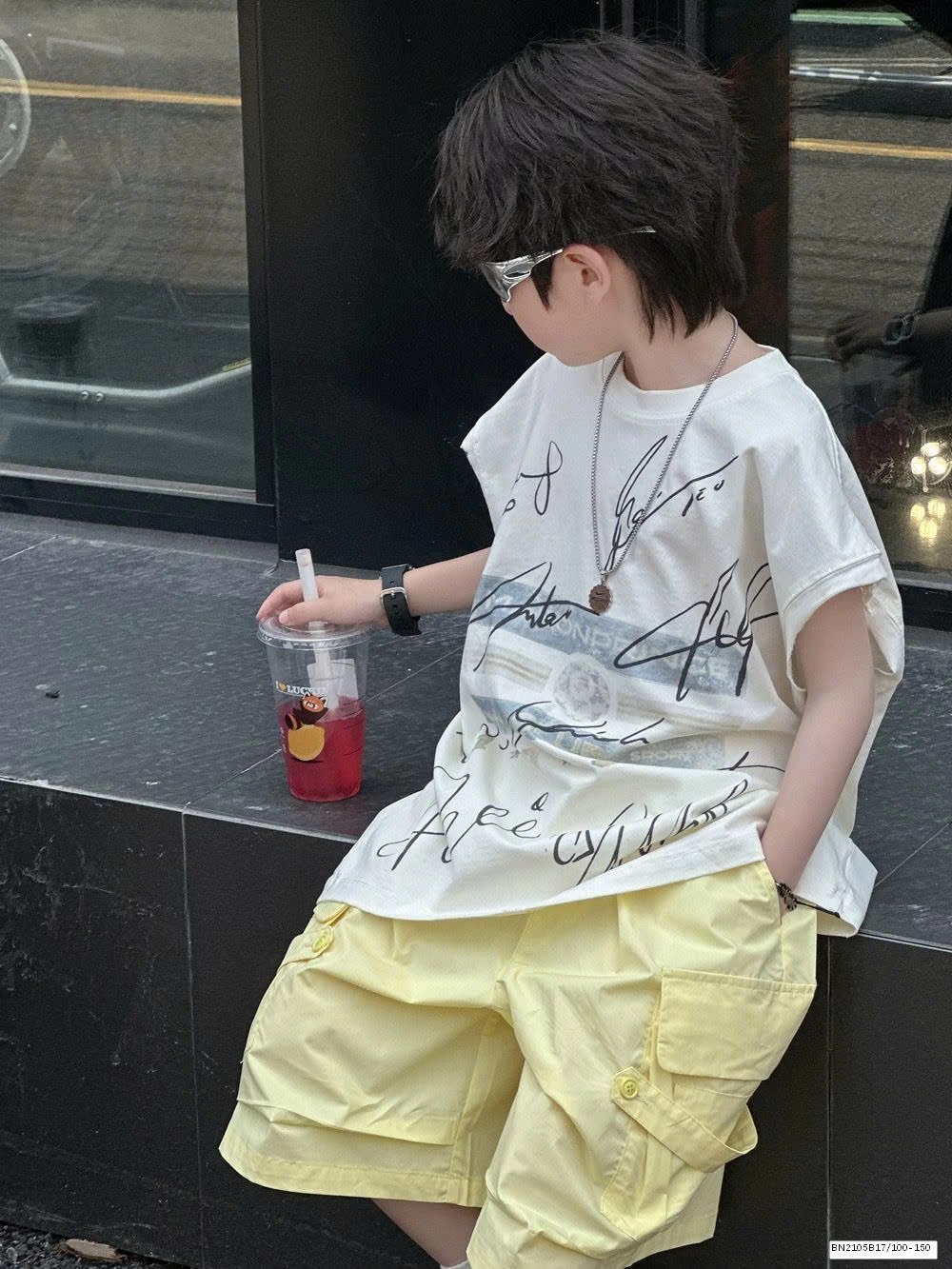 ÁO SÁT NÁCH CHỮ KÝ BÉ TRAI