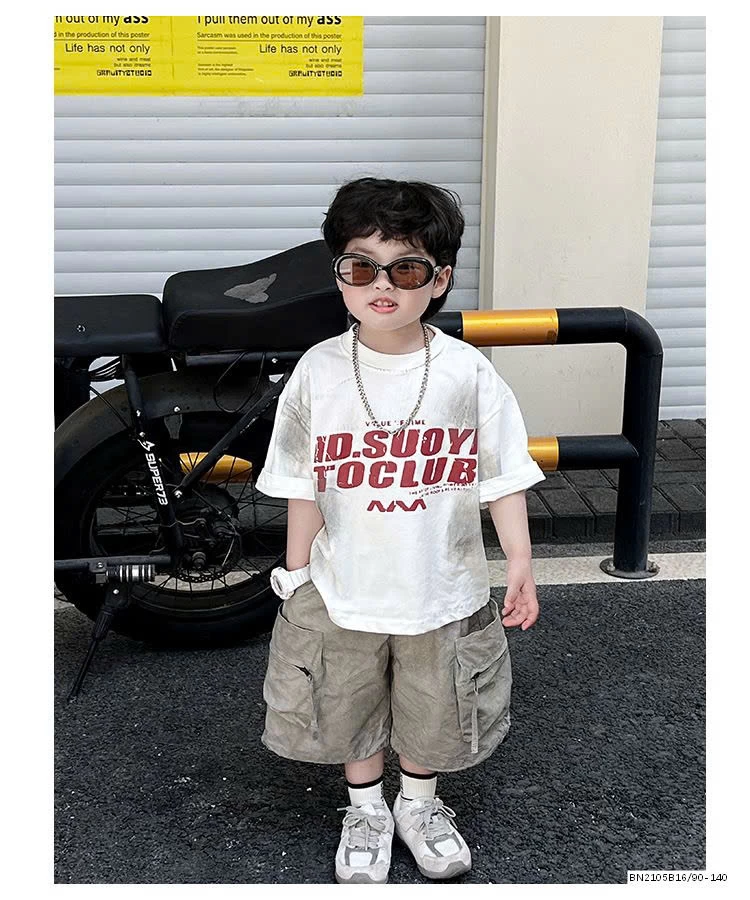 SÉT ÁO THUN CHỮ LOANG MIX QUẦN LỬNG TÚI HỘP