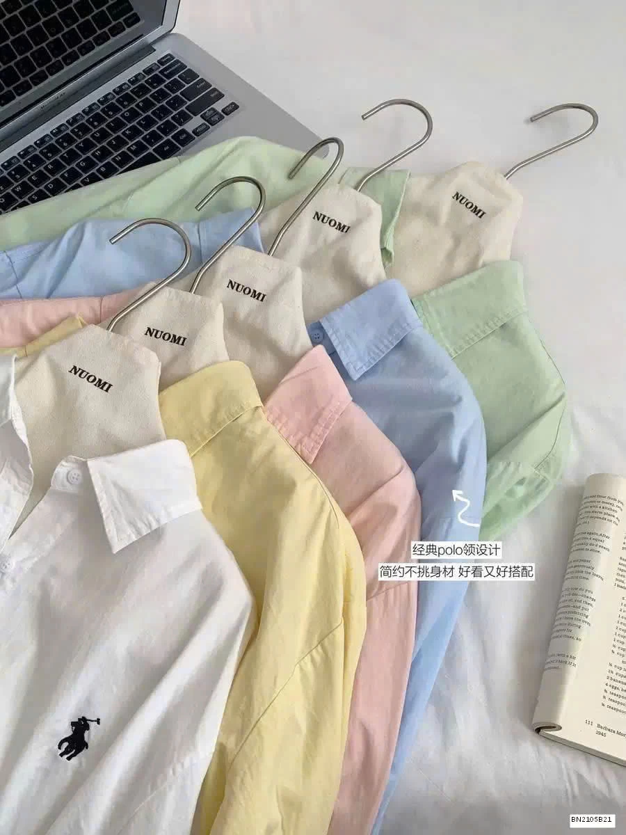 ÁO SƠ MI THÊU NGỰA NỮ