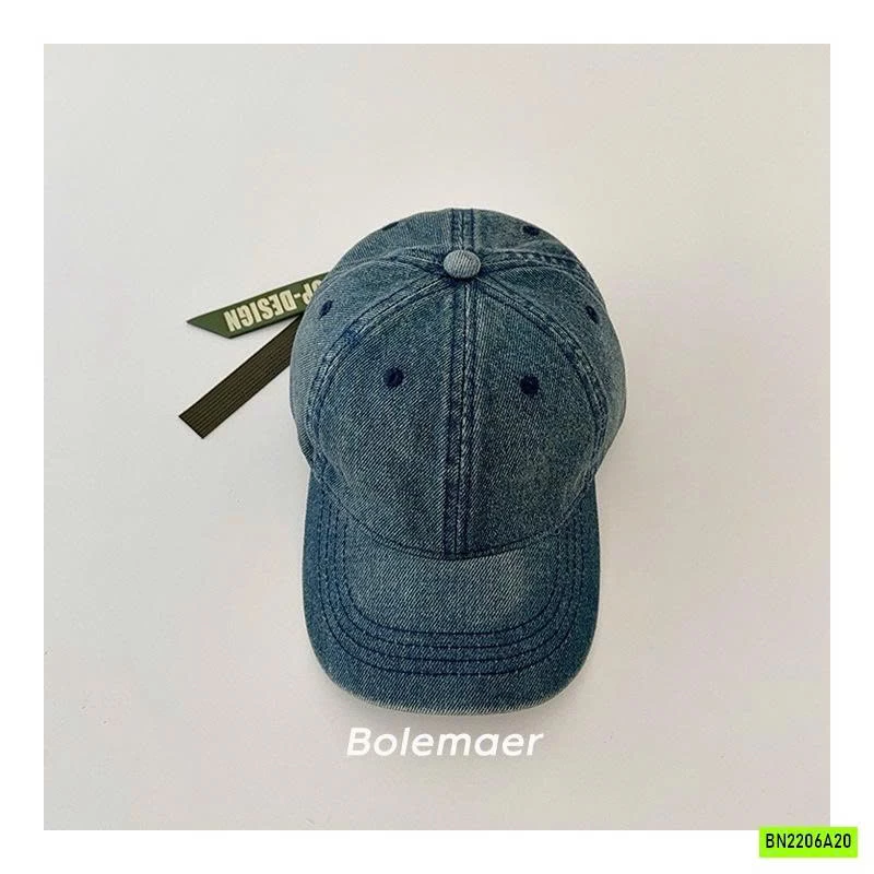 MŨ KẾT JEANS LOANG CÁ TÍNH