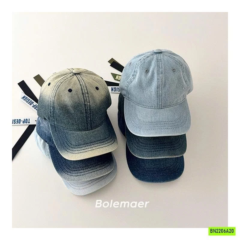 MŨ KẾT JEANS LOANG CÁ TÍNH