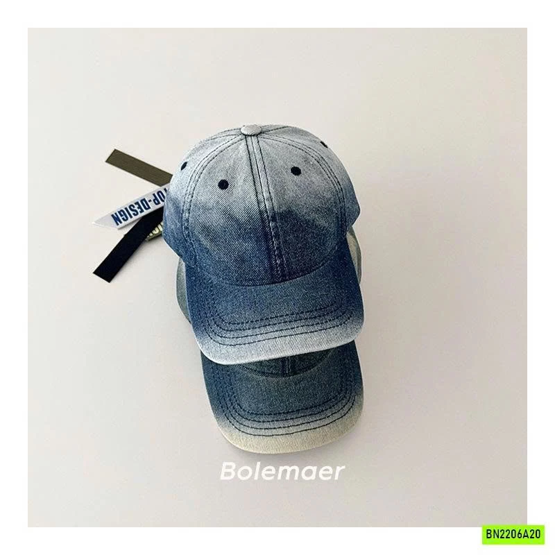 MŨ KẾT JEANS LOANG CÁ TÍNH