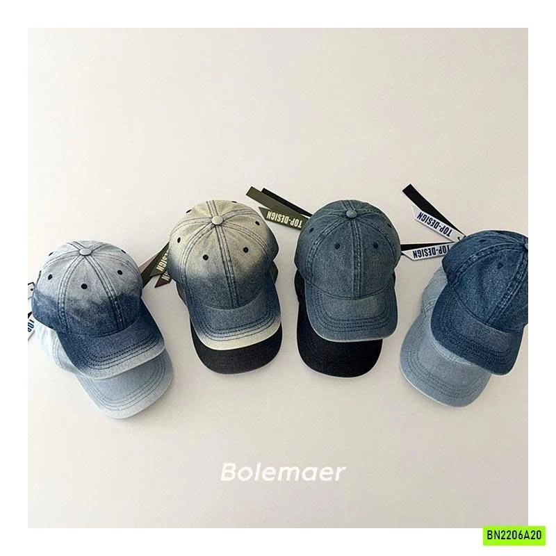 MŨ KẾT JEANS LOANG CÁ TÍNH