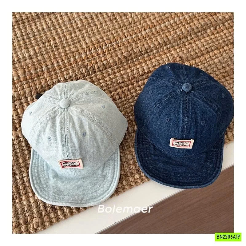 MŨ KẾT JEANS MỀM