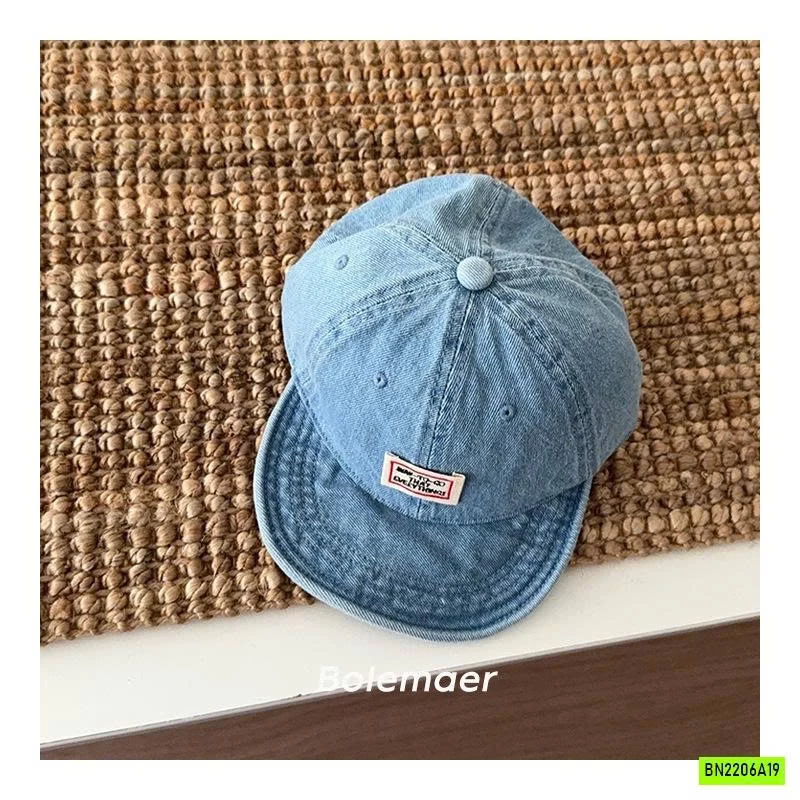 MŨ KẾT JEANS MỀM