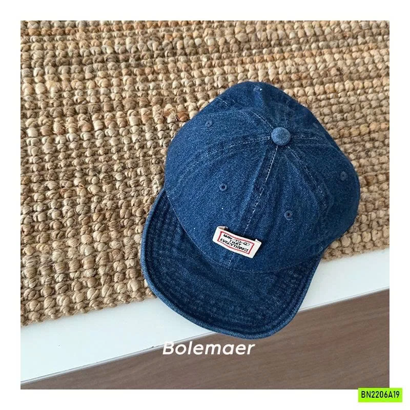 MŨ KẾT JEANS MỀM