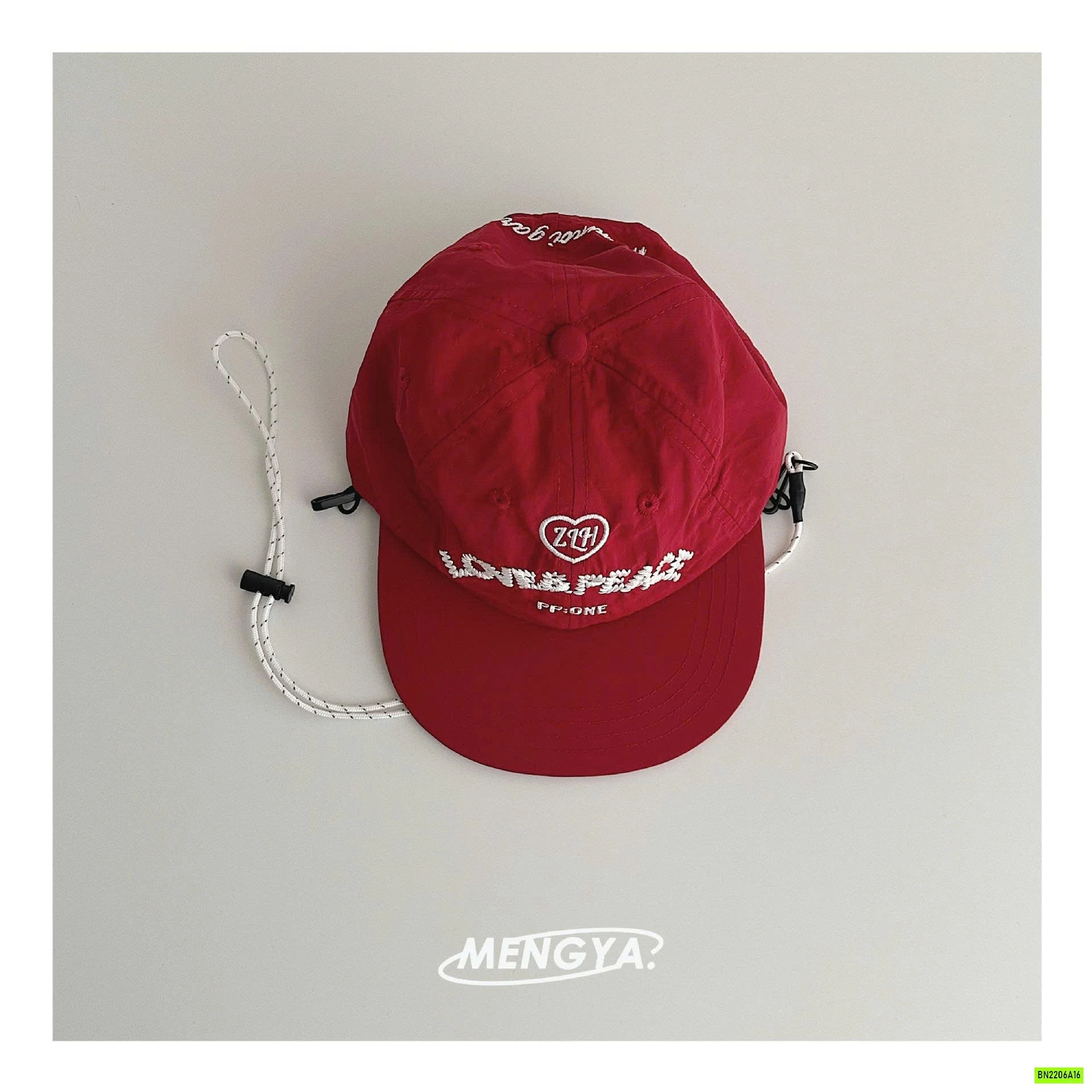 MŨ KẾT TÁN RỘNG THÊU CHỮ