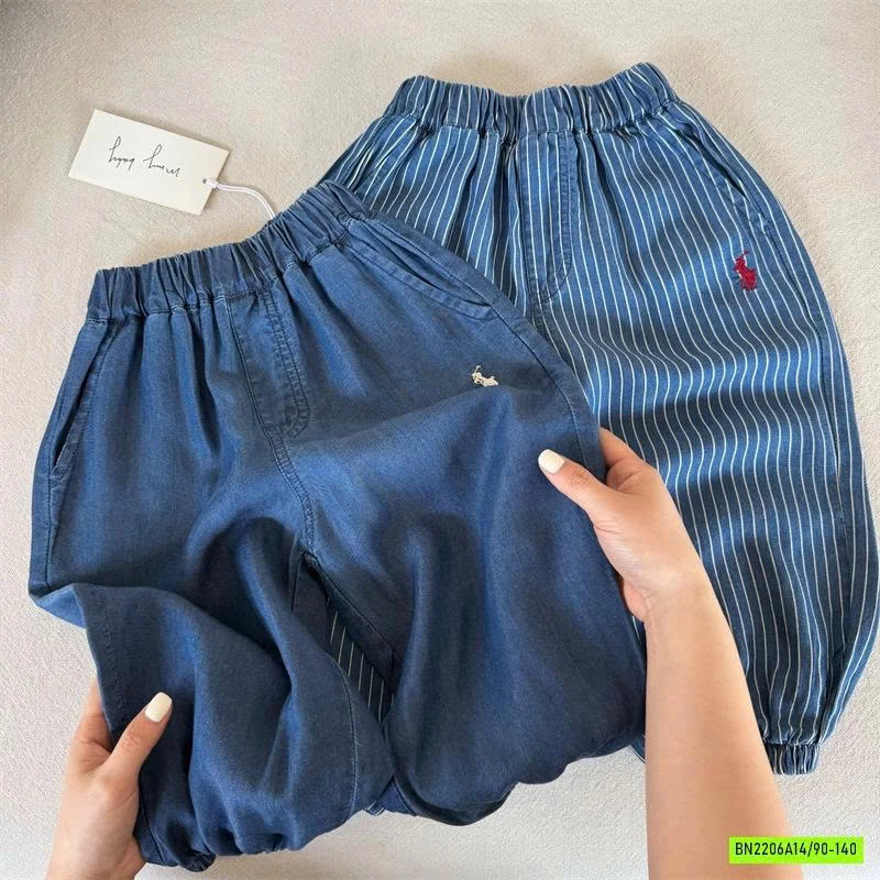 QUẦN BOM DENIM MỎNG MMY