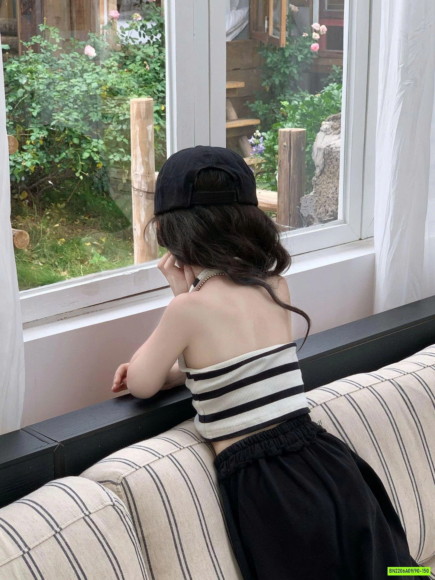 SÉT ÁO YẾM MIX QUẦN SUÔNG RÁCH