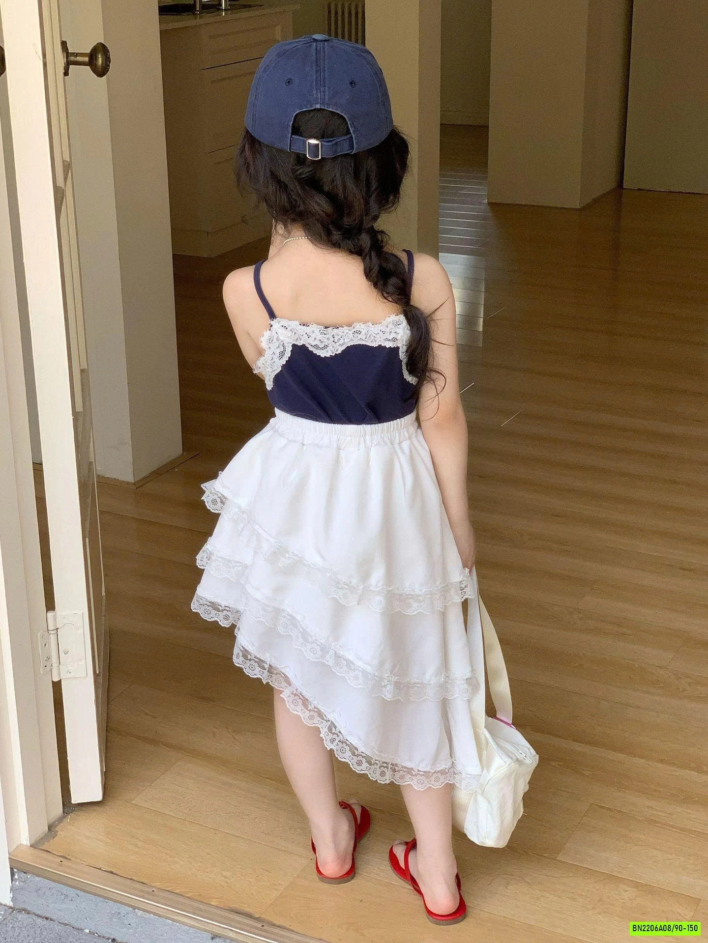 SÉT ÁO 2S REN MIX CV VOAN CHÉO