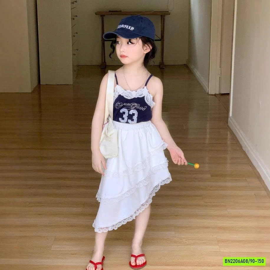 SÉT ÁO 2S REN MIX CV VOAN CHÉO