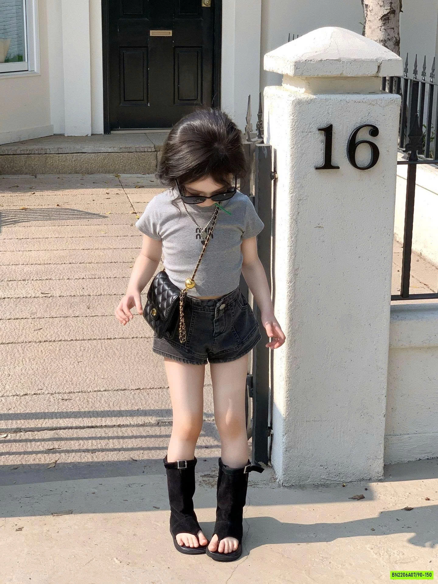 SÉT CROPTOP MIN MIX SHORT JEANS