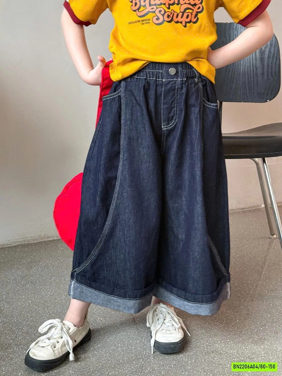 SÉT ÁO VÀNG MIX JEANS ỐNG RỘNG