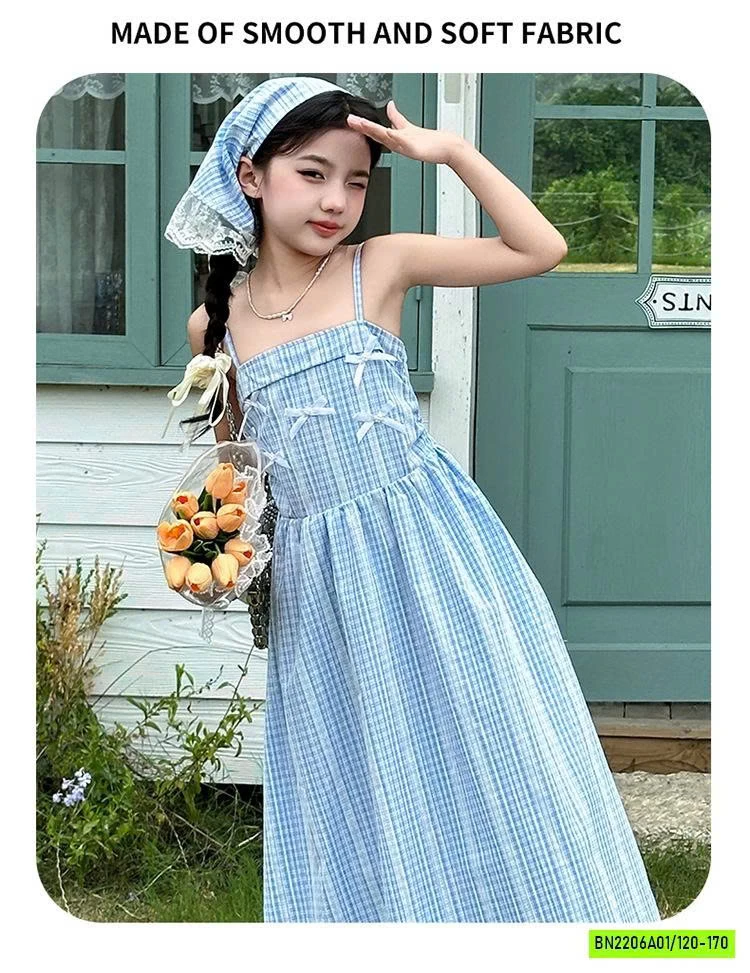 ĐẦM MAXI XANH 2 DÂY