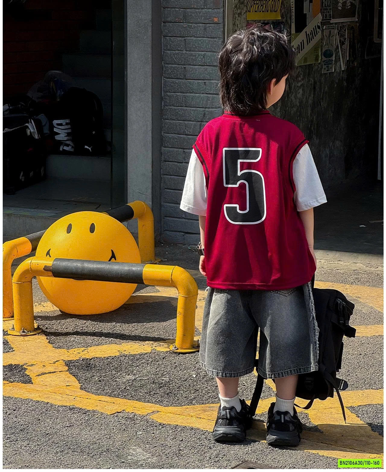 ÁO THỂ THAO SỐ 5 PHỐI MÀU TAY