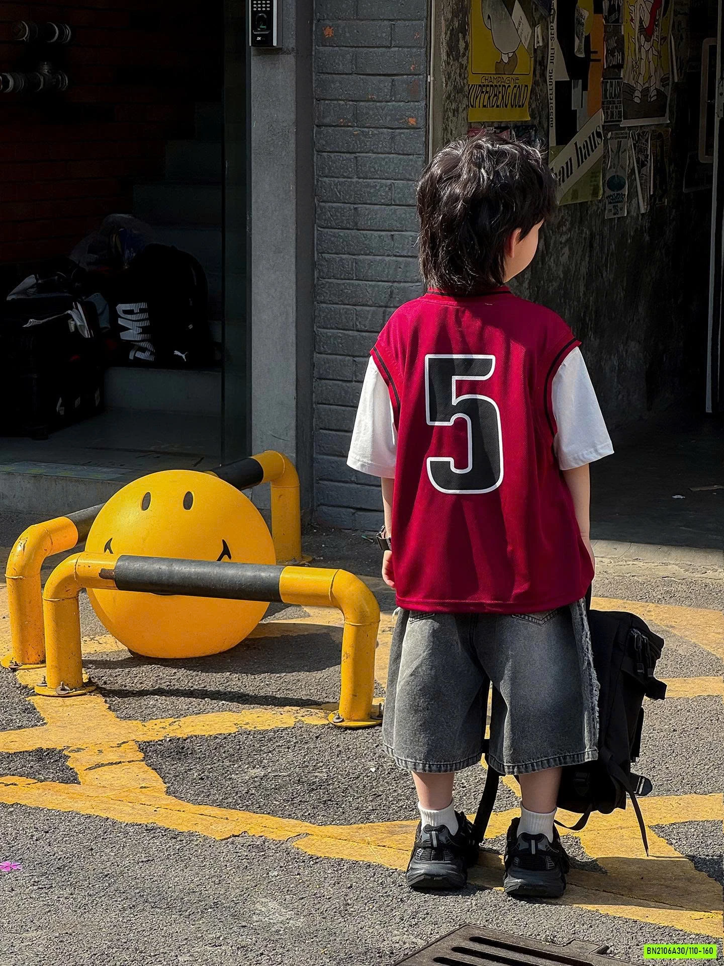 ÁO THỂ THAO SỐ 5 PHỐI MÀU TAY