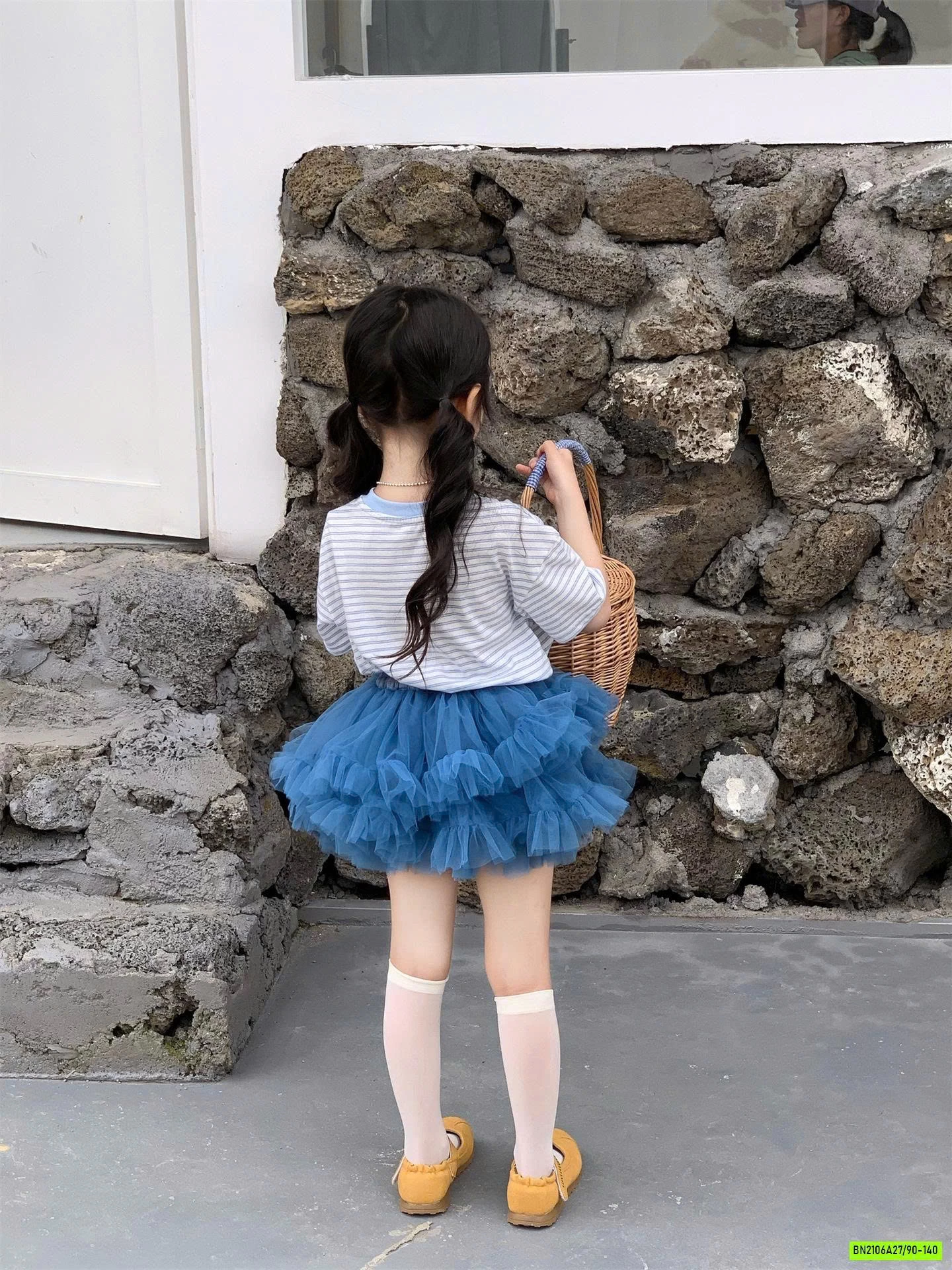 ÁO VỊT KR MIX CV TUTU XANH