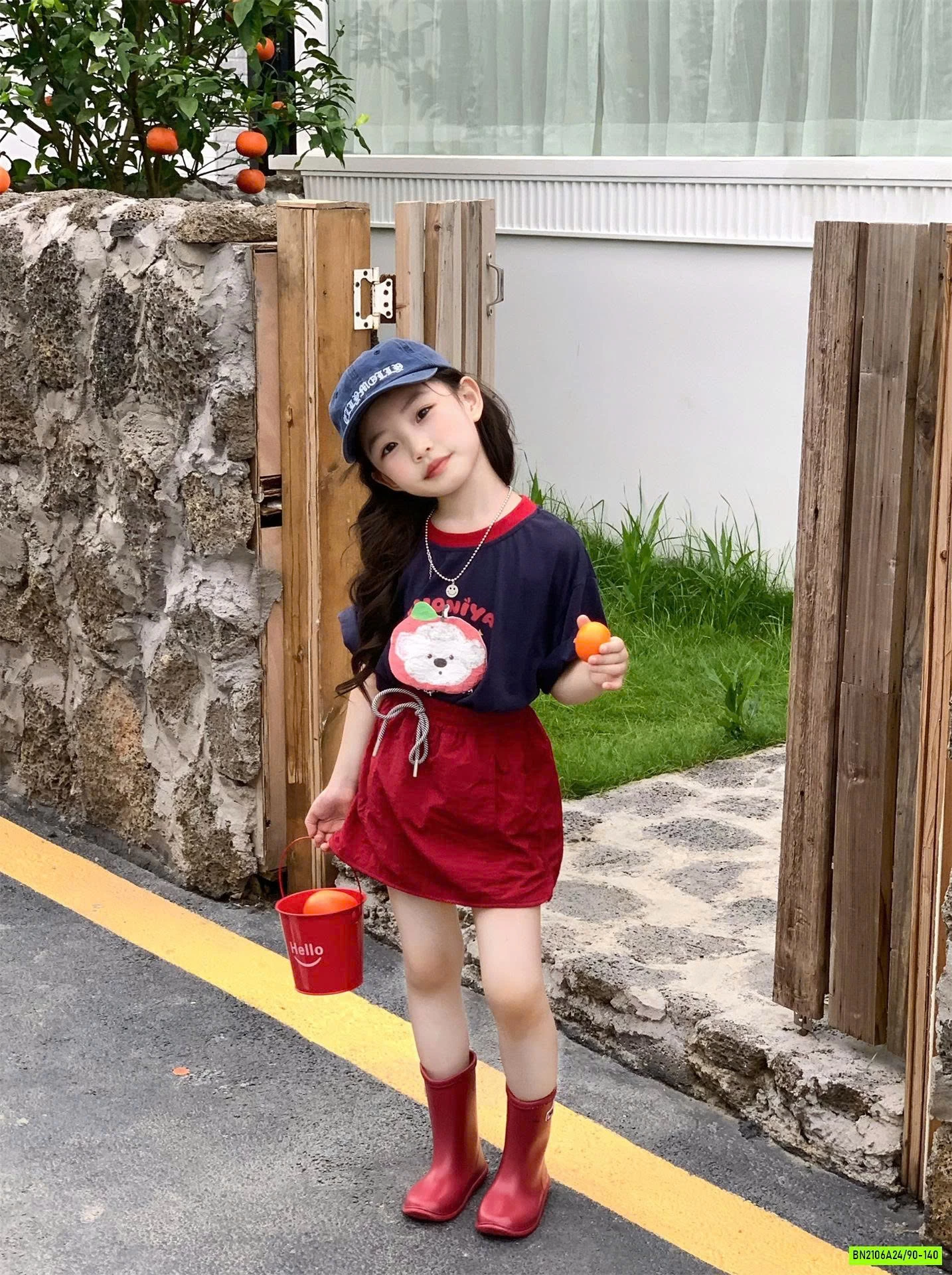 ÁO THUN GẤU MIX CV ĐỎ