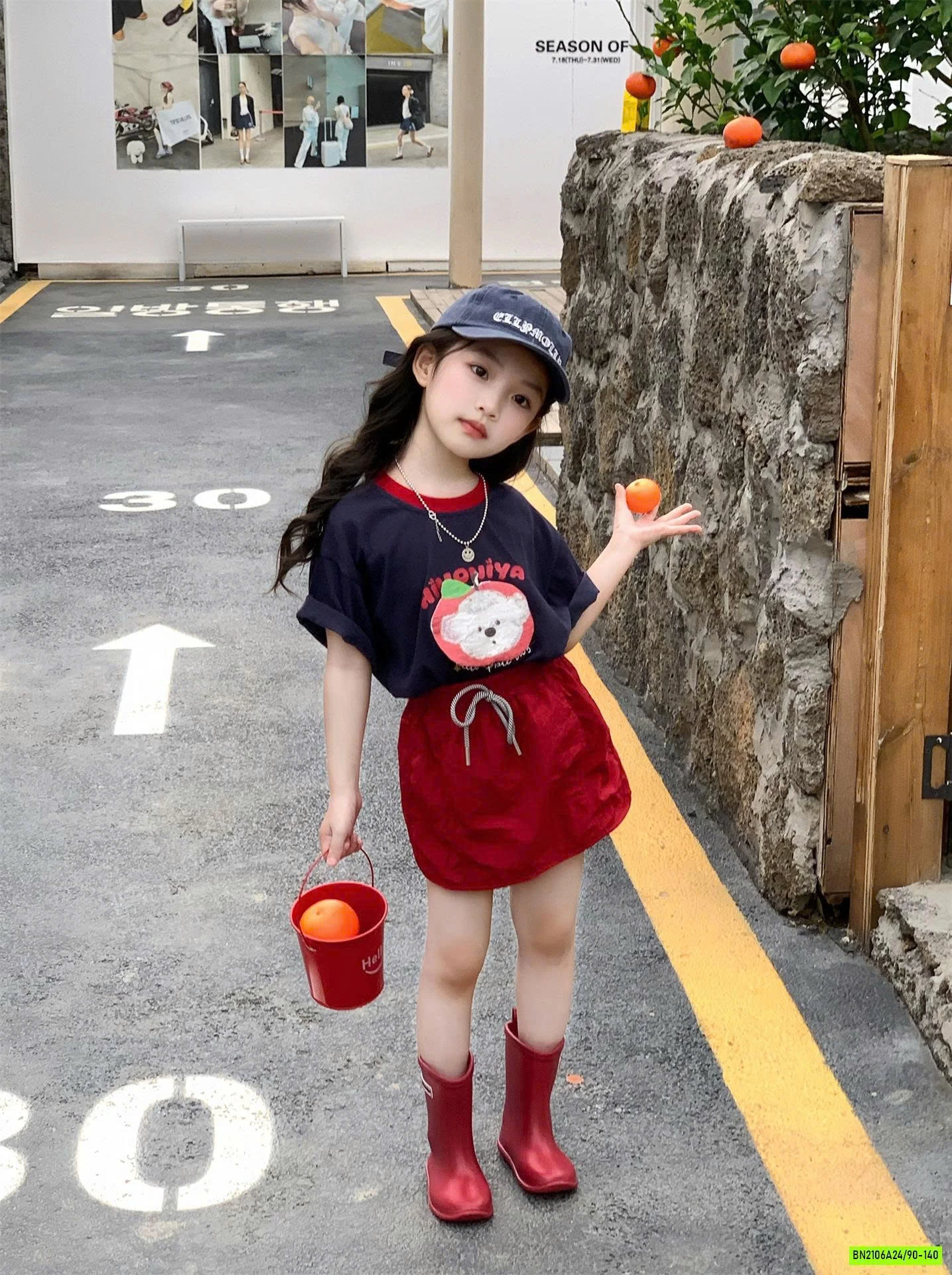 ÁO THUN GẤU MIX CV ĐỎ