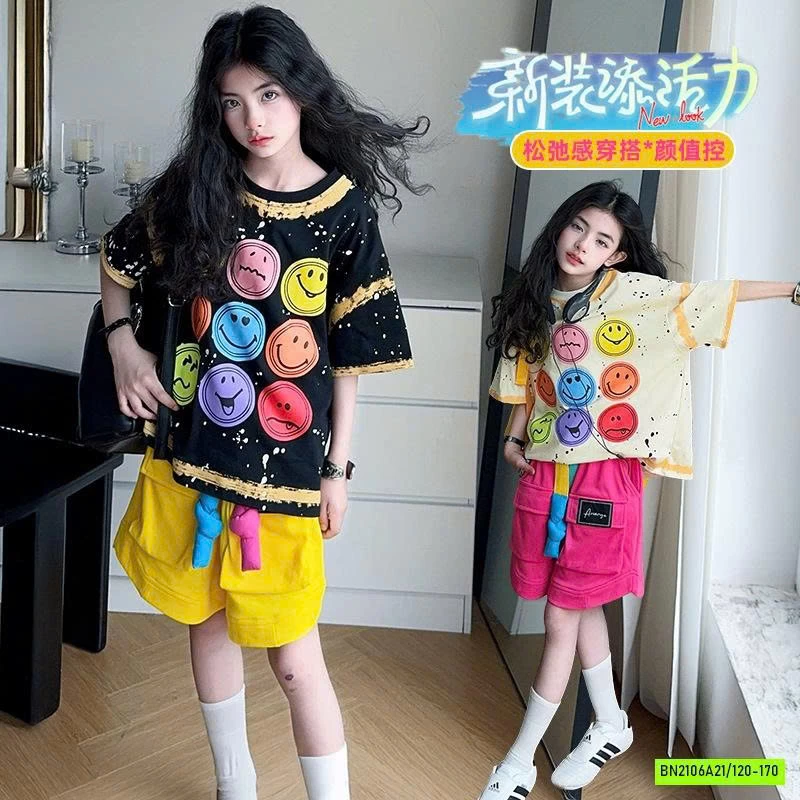 ÁO ICON MIX SHORT MÀU CÁ TÍNH