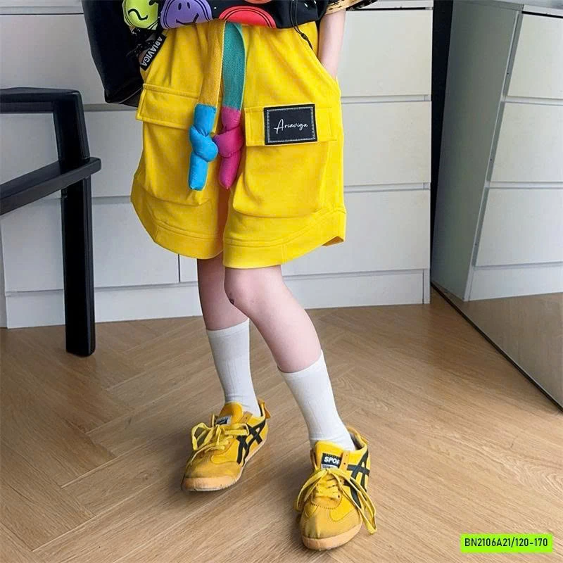 ÁO ICON MIX SHORT MÀU CÁ TÍNH