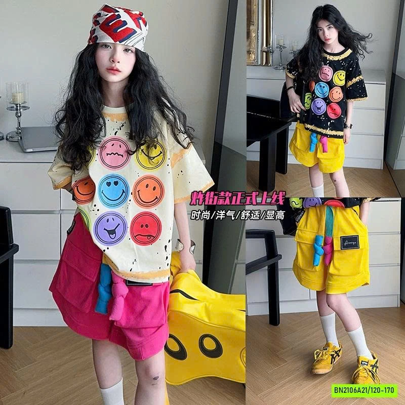 ÁO ICON MIX SHORT MÀU CÁ TÍNH