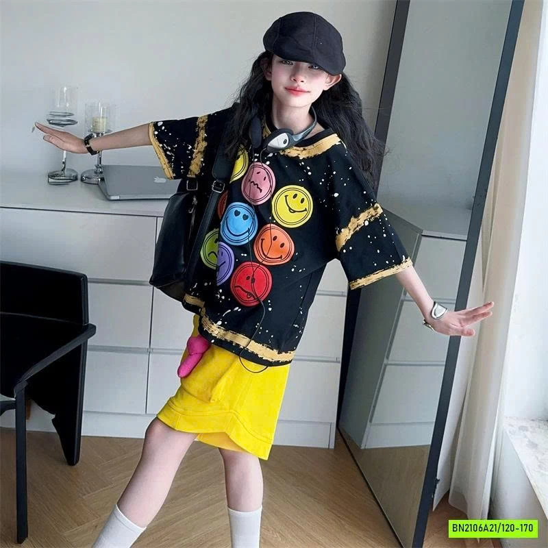 ÁO ICON MIX SHORT MÀU CÁ TÍNH