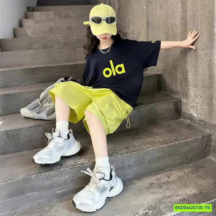 ÁO THUN ALO MIX SHORT MÀU