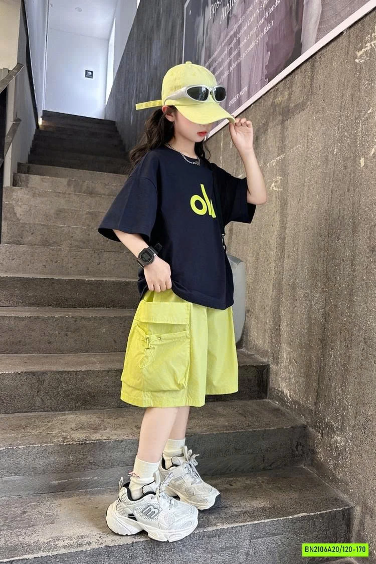 ÁO THUN ALO MIX SHORT MÀU