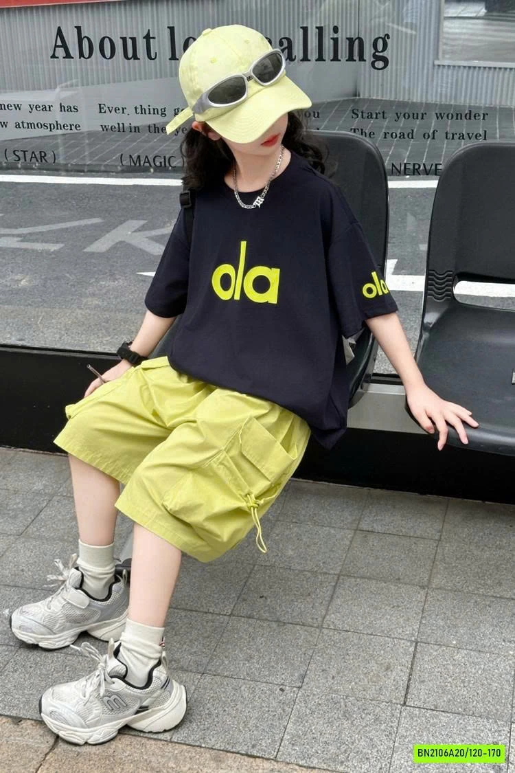 ÁO THUN ALO MIX SHORT MÀU