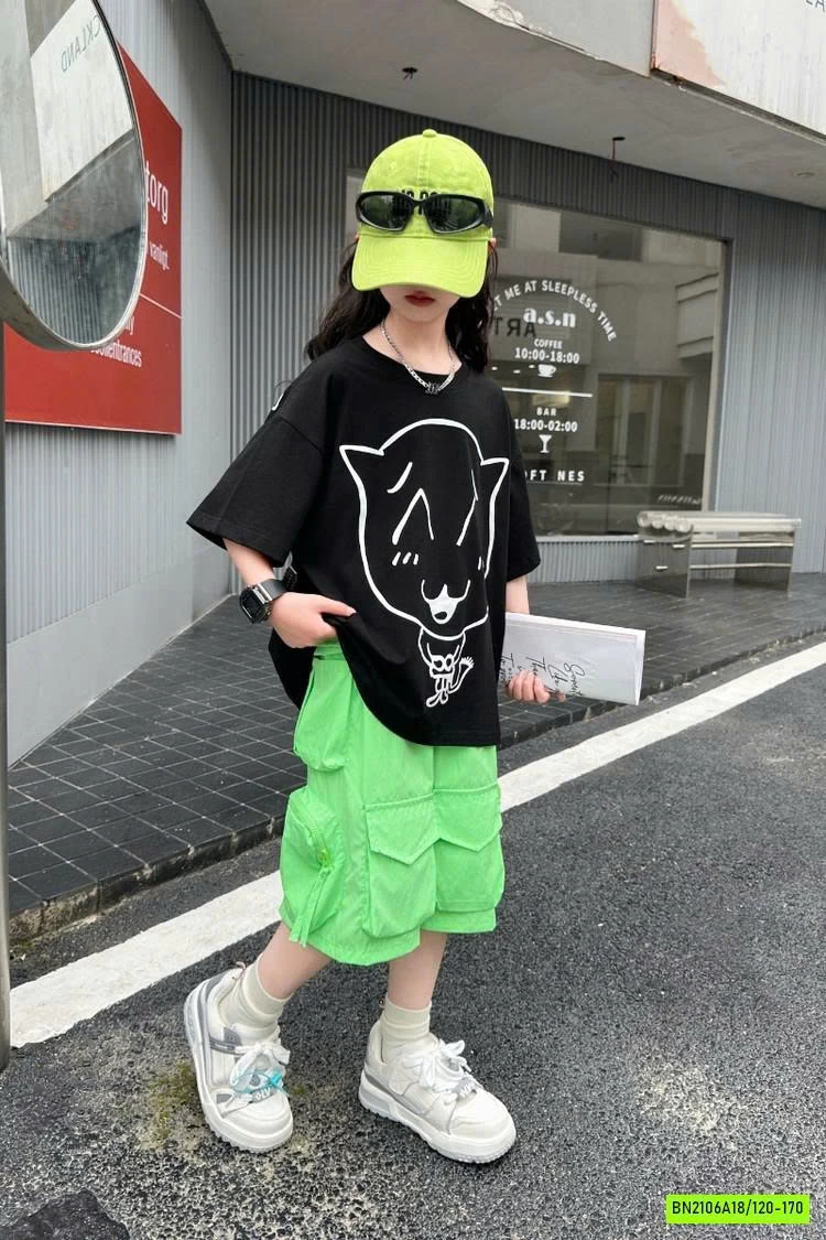 ÁO THUN HÌNH MIX SHORT TÚI HỘP