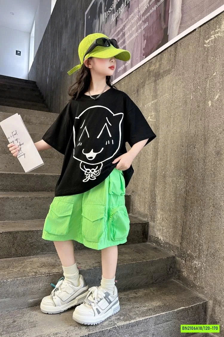 ÁO THUN HÌNH MIX SHORT TÚI HỘP