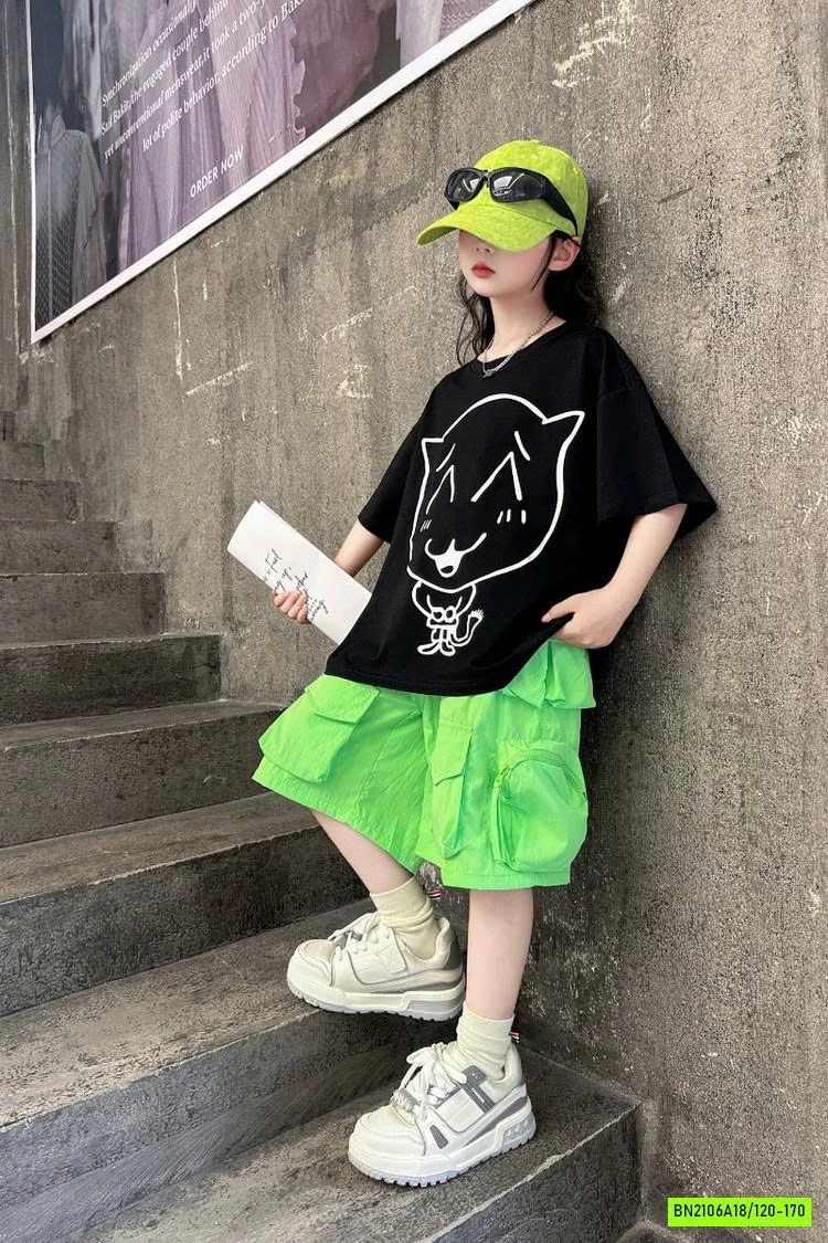 ÁO THUN HÌNH MIX SHORT TÚI HỘP