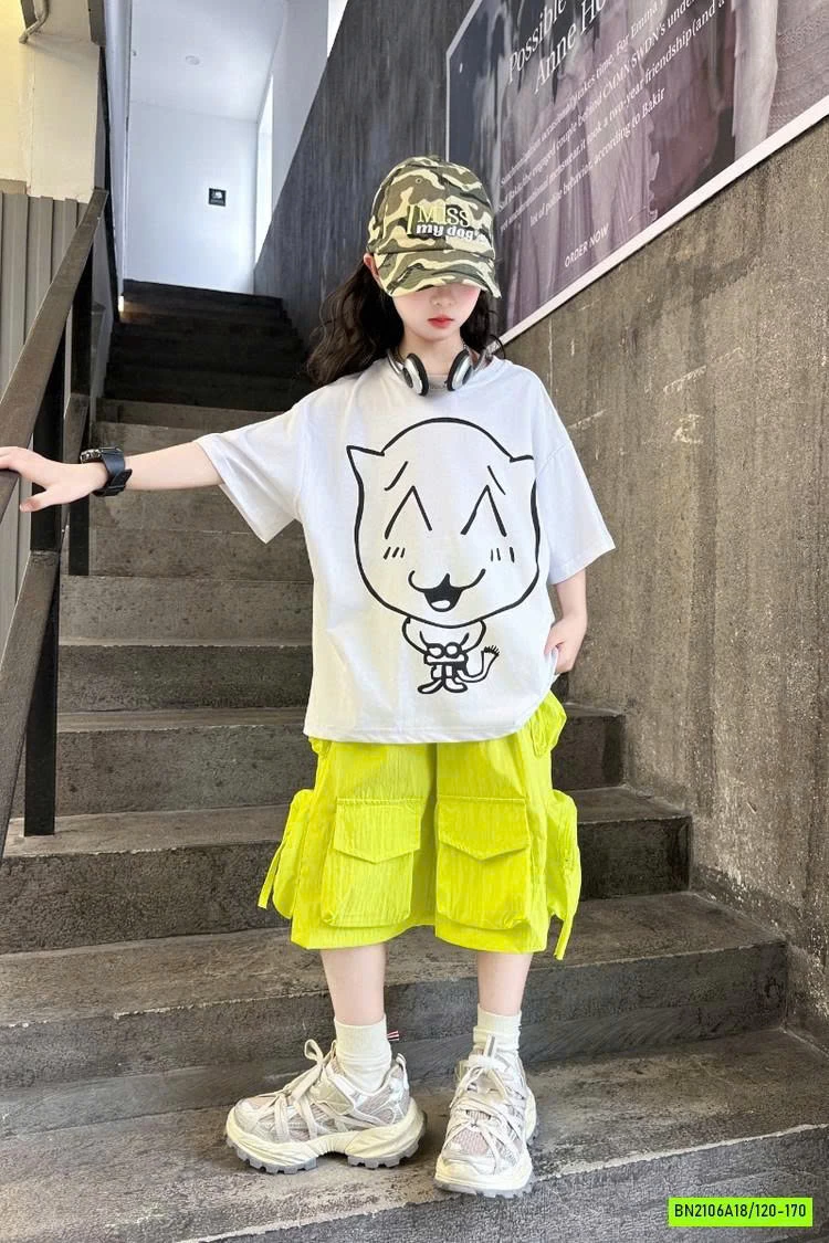 ÁO THUN HÌNH MIX SHORT TÚI HỘP