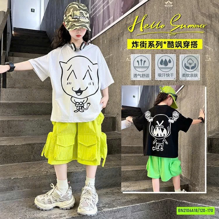 ÁO THUN HÌNH MIX SHORT TÚI HỘP