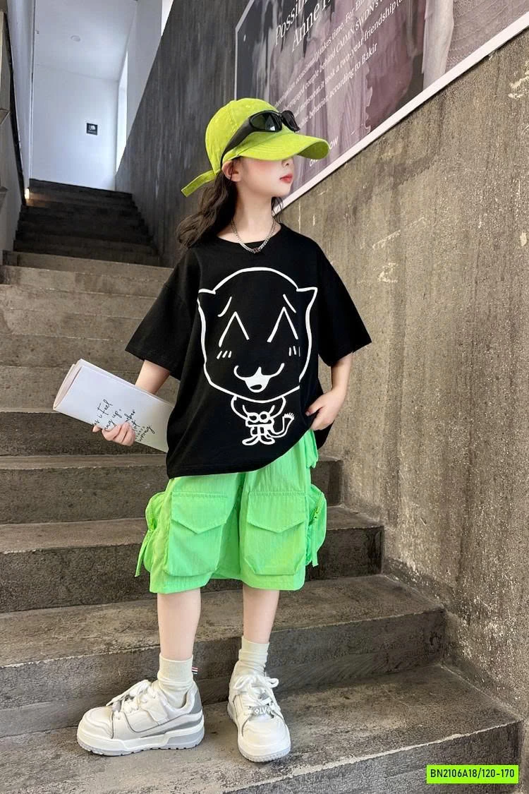 ÁO THUN HÌNH MIX SHORT TÚI HỘP