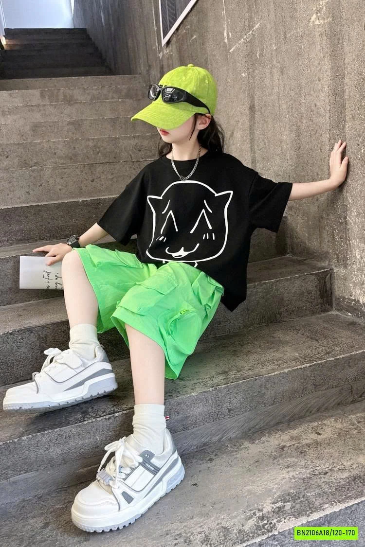 ÁO THUN HÌNH MIX SHORT TÚI HỘP