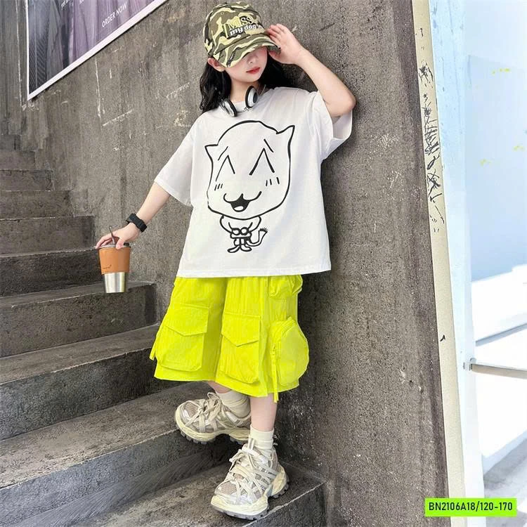 ÁO THUN HÌNH MIX SHORT TÚI HỘP