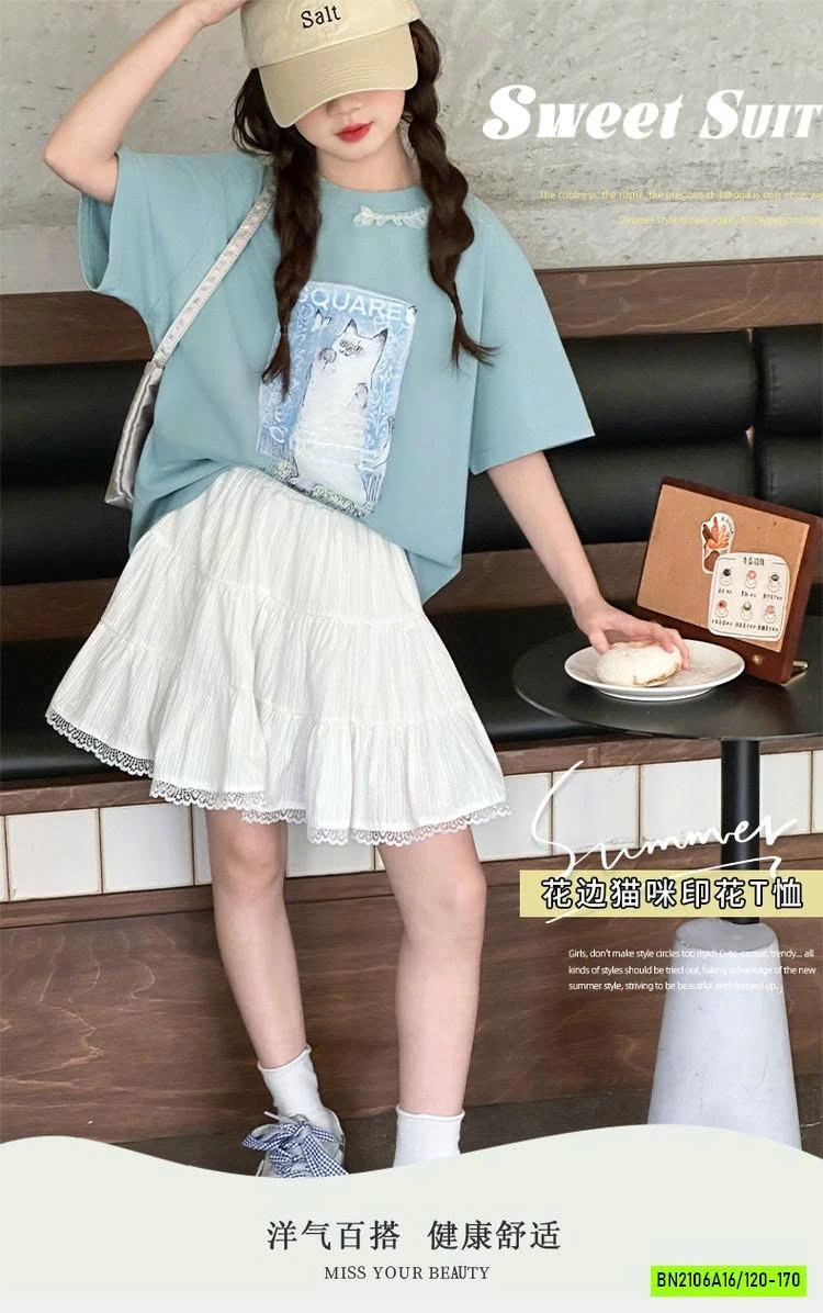 ÁO THUN XNH MIX CV TRẮNG