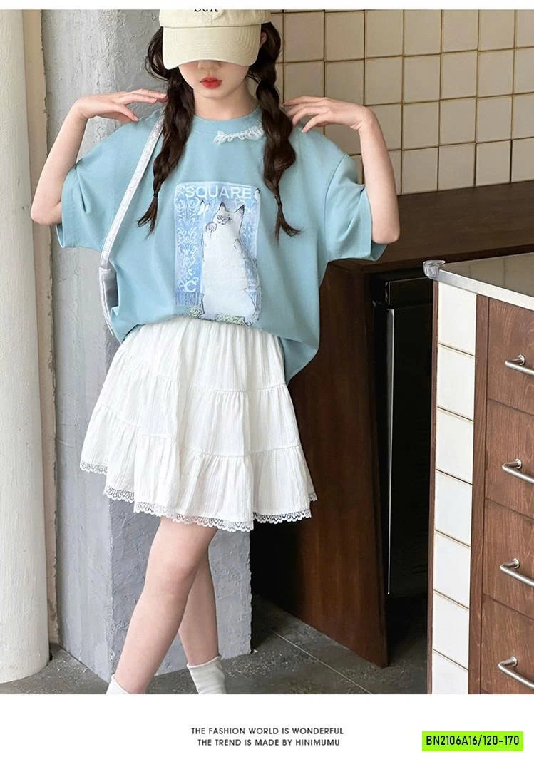 ÁO THUN XNH MIX CV TRẮNG