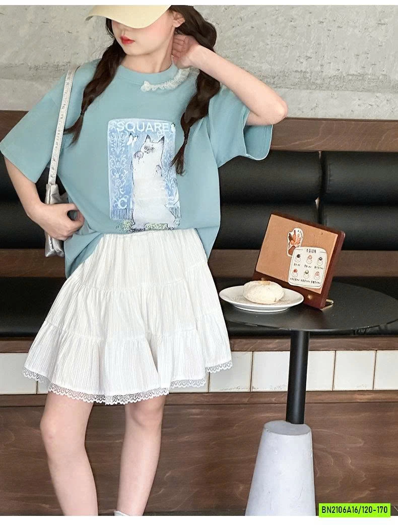 ÁO THUN XNH MIX CV TRẮNG