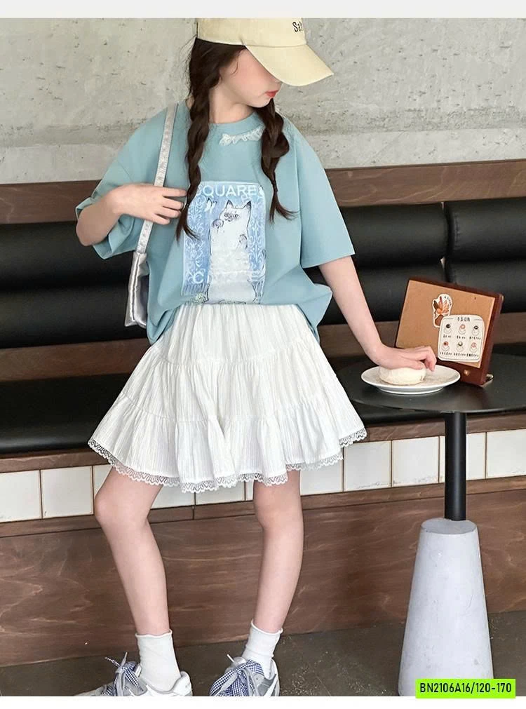 ÁO THUN XNH MIX CV TRẮNG